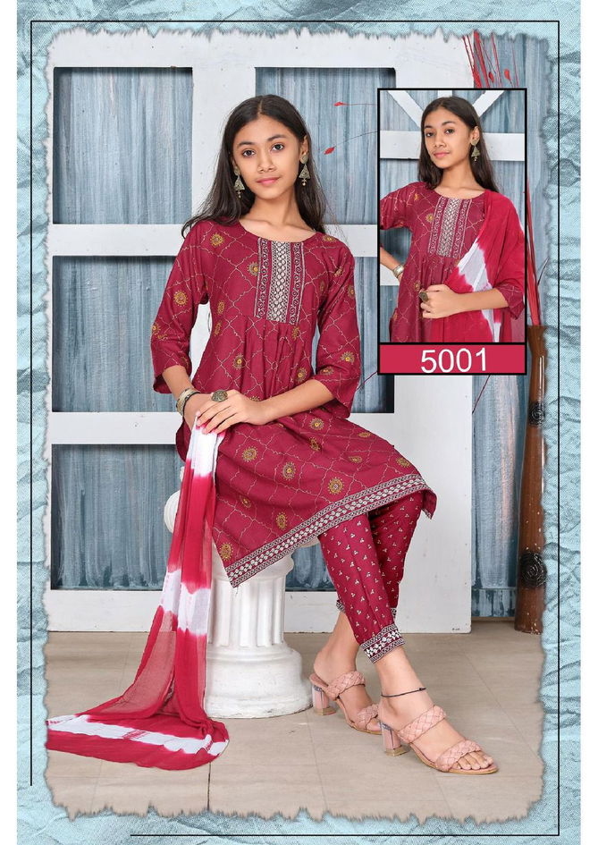 Trendy Jalsa Kids Readymade Girls Wear Catalog
